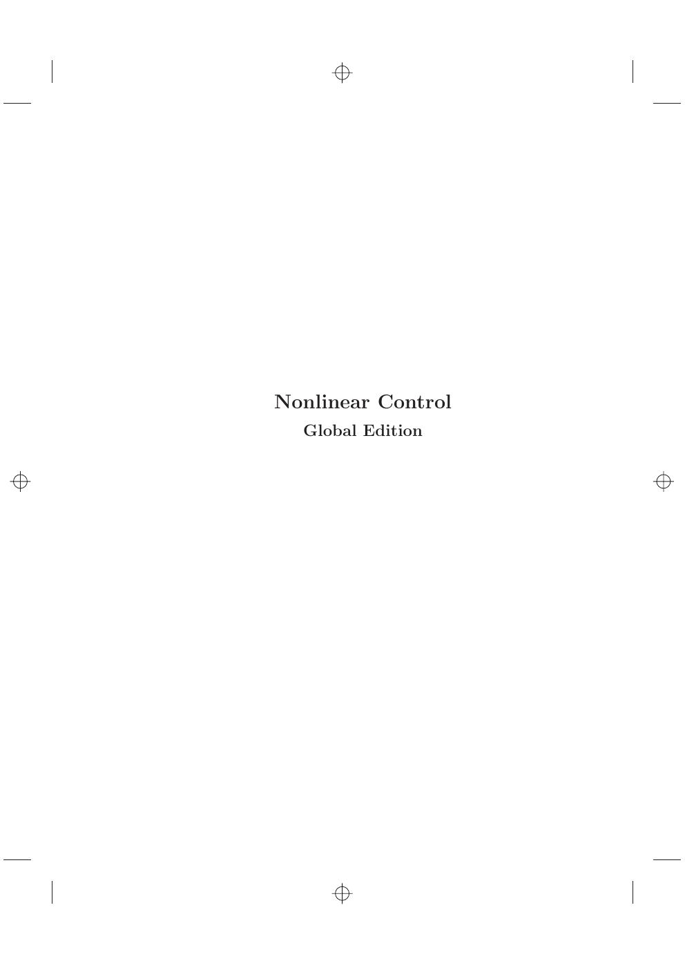 Preview page 2 of Nonlinear Control 1st Global Edition By Hassan Khali