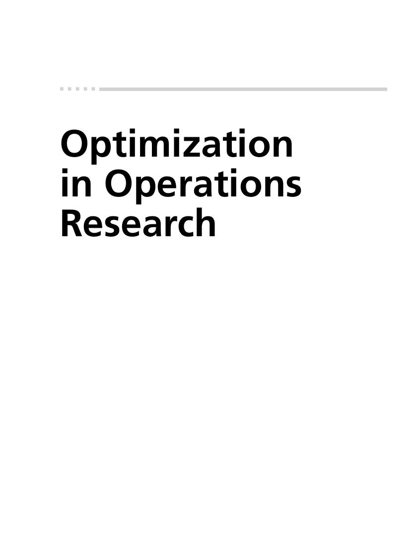 Preview page 3 of Optimization in Operations Research 2nd Edition By Ronald Rardin