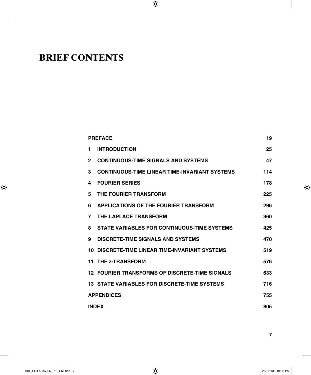 Preview page 8 of Signals, Systems & Transforms 5th Global Edition By Phillips Charles, Parr John
