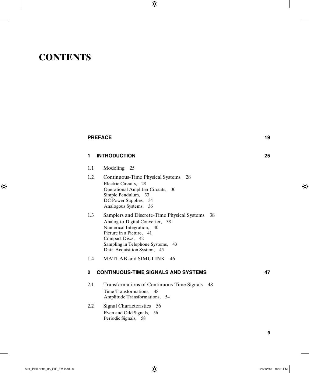 Preview page 10 of Signals, Systems & Transforms 5th Global Edition By Phillips Charles, Parr John