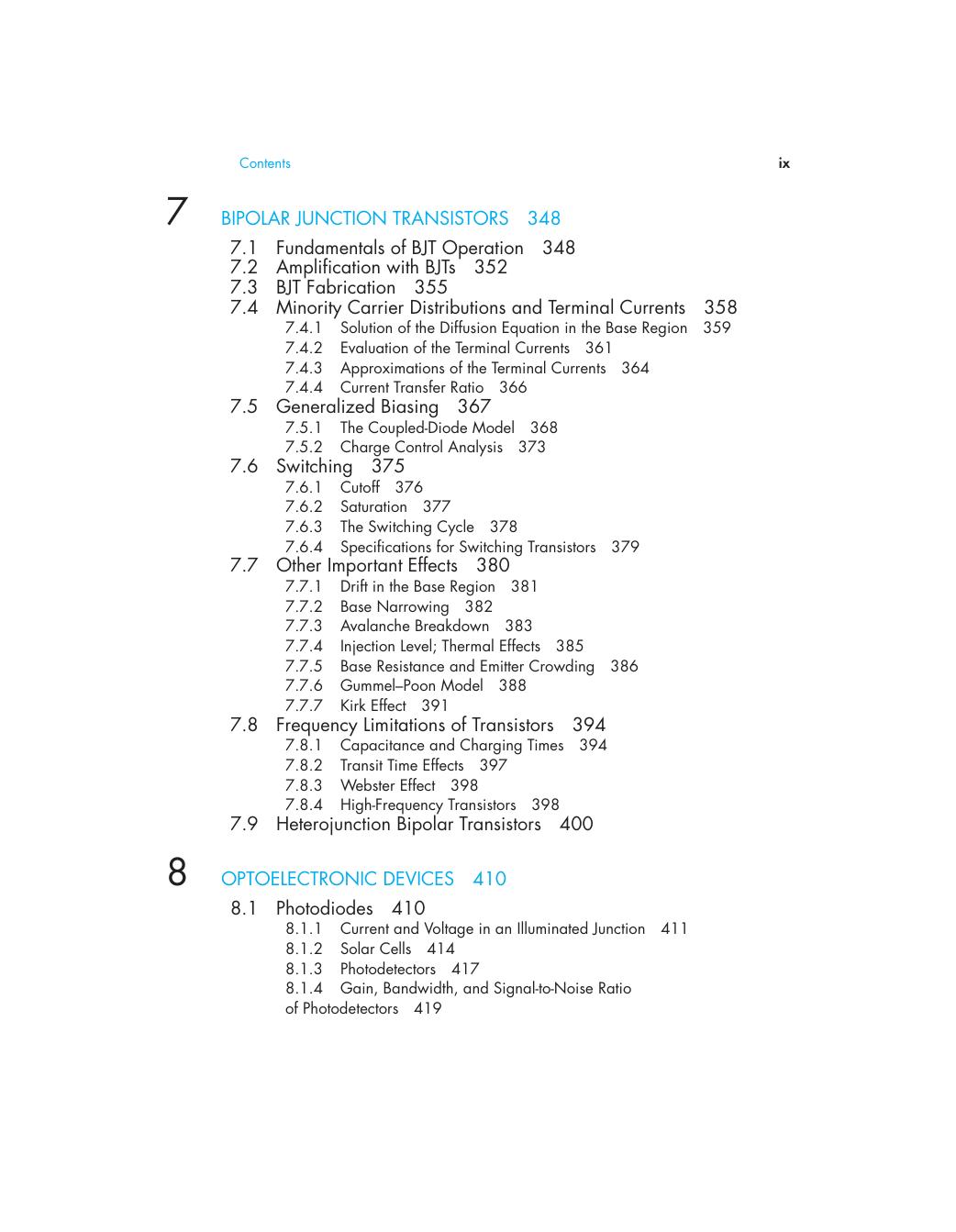 Preview page 10 of Solid State Electronic Devices 7th Edition By Ben Streetman, Sanjay Banerjee