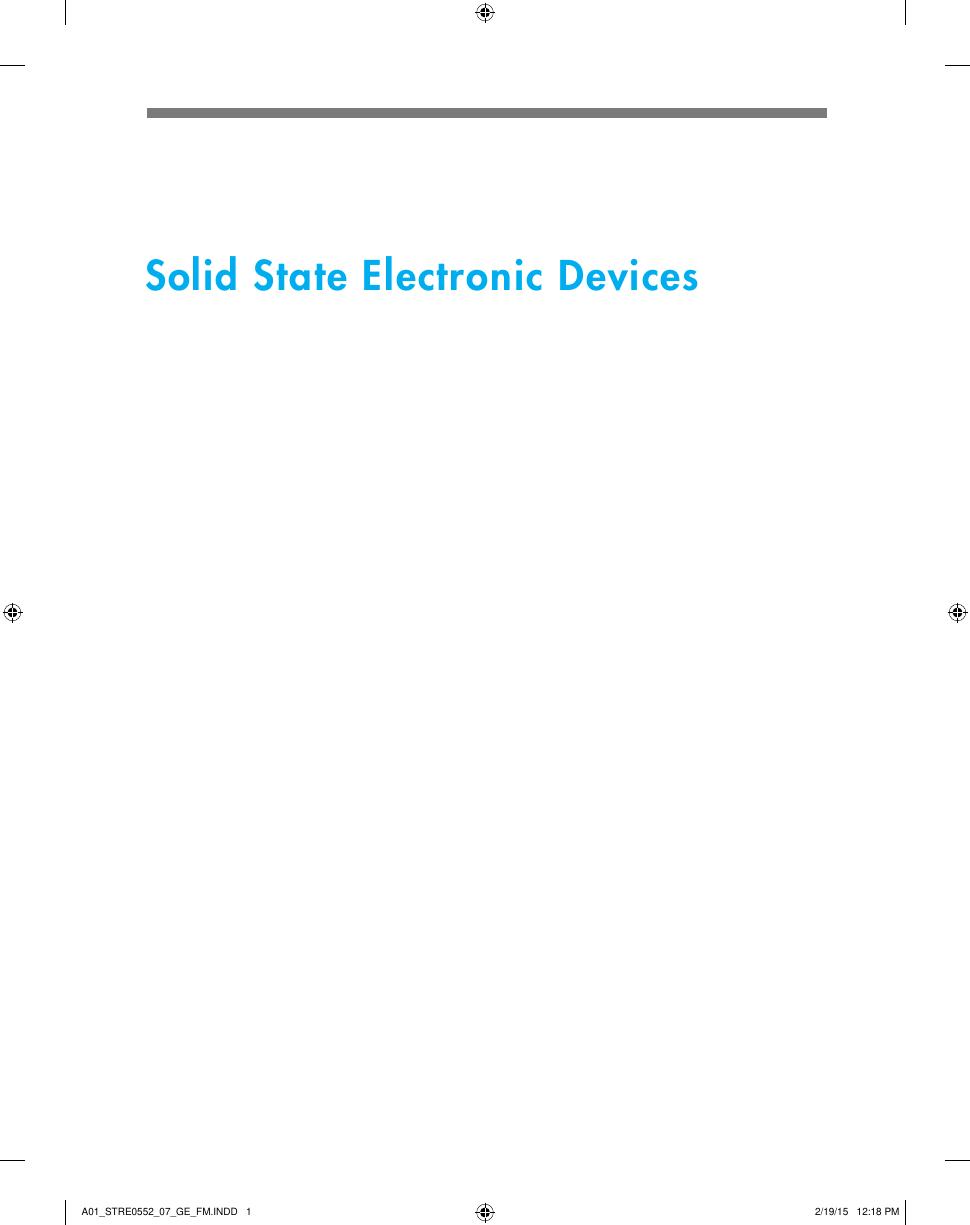 Preview page 2 of Solid State Electronic Devices 7th Global Edition By Ben Streetman, Sanjay Banerjee