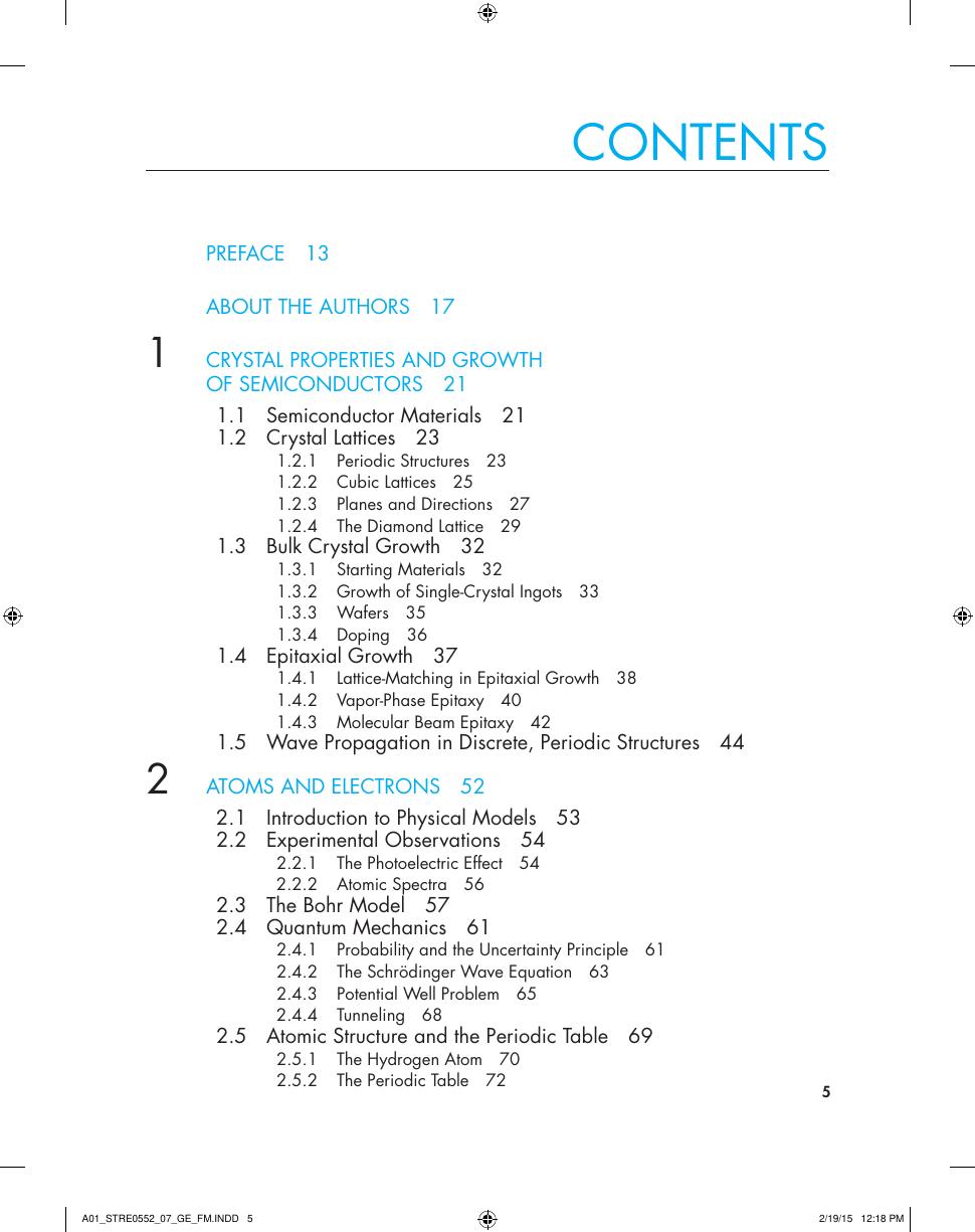 Preview page 6 of Solid State Electronic Devices 7th Global Edition By Ben Streetman, Sanjay Banerjee