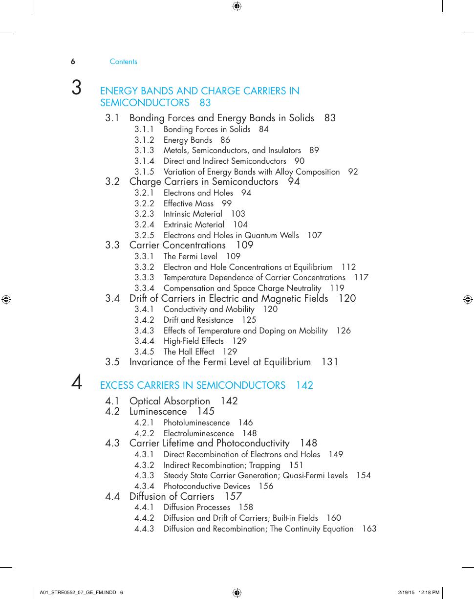 Preview page 7 of Solid State Electronic Devices 7th Global Edition By Ben Streetman, Sanjay Banerjee