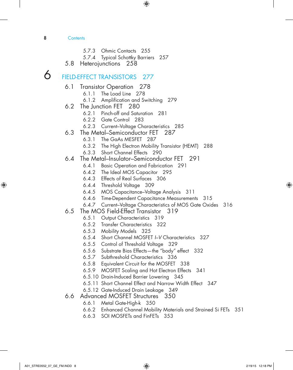 Preview page 9 of Solid State Electronic Devices 7th Global Edition By Ben Streetman, Sanjay Banerjee