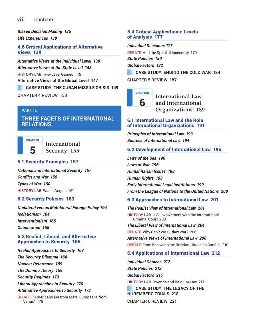 Preview page 9 of International Relations 3rd Edition By Eric Shiraev, Vladislav Zubok