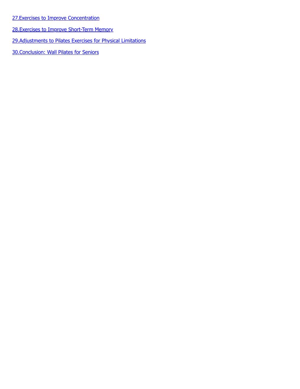 Preview page 5 of eBook Wall Pilates For Seniors 1st Edition By Benjamin Drath