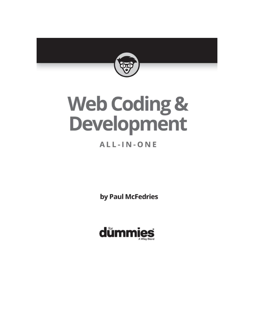 Preview page 2 of eBook Web Coding And Development All - In - One For Dummies 1st Edition By Paul McFedries