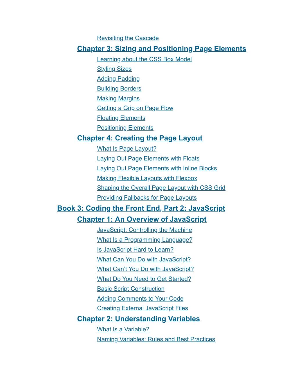 Preview page 7 of eBook Web Coding And Development All - In - One For Dummies 1st Edition By Paul McFedries