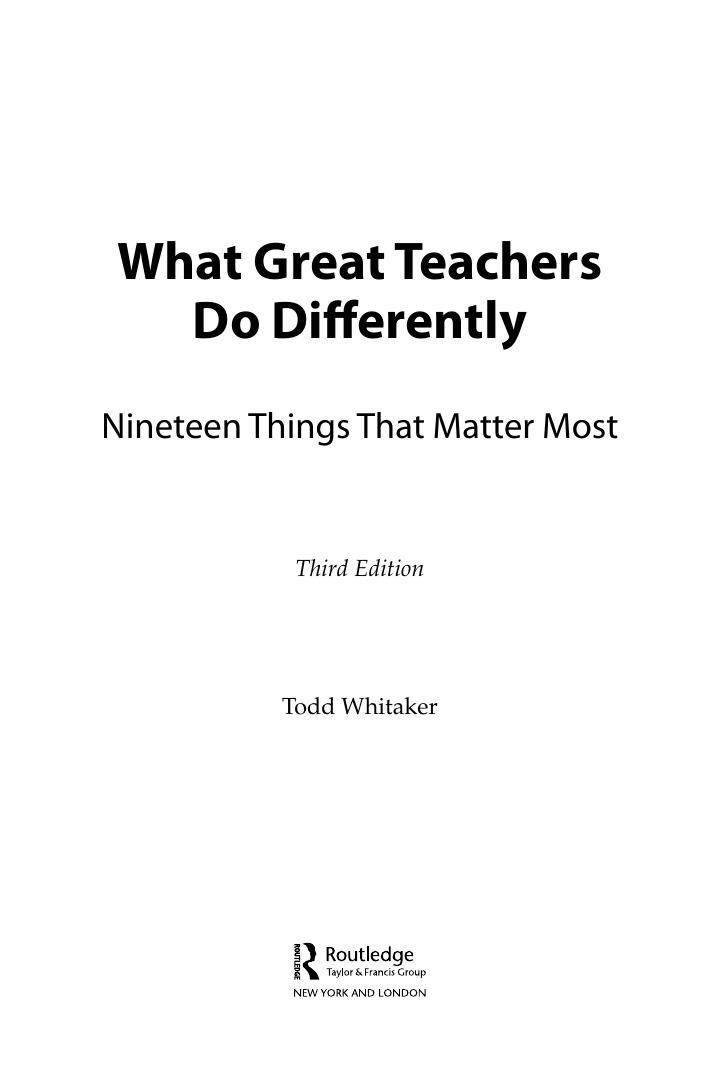 Preview page 4 of eBook What Great Teachers Do Differently 3rd Edition by Todd Whitaker