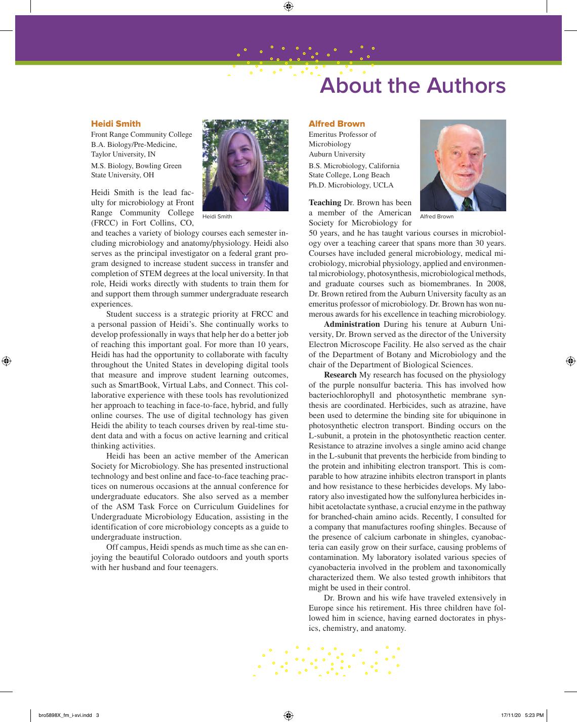 Preview page 4 of Benson's Microbiological Applications Laboratory Manual 2025 Release By Heidi Smith, Alfred Brown eBook PDF