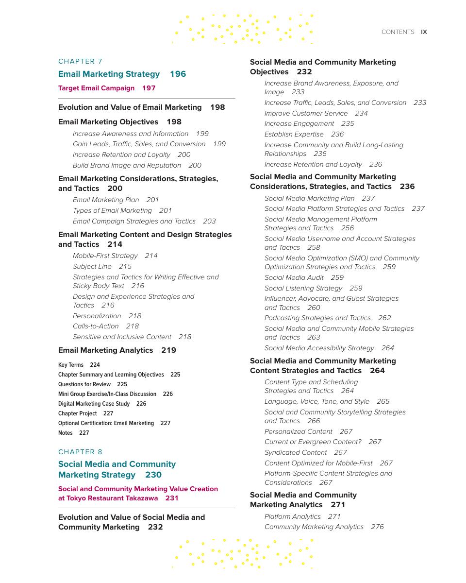 Preview page 10 of Digital Marketing 1st Edition By Raj Sachdevd eBook PDF