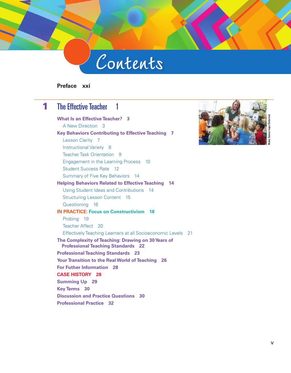 Preview page 6 of Effective Teaching Methods Research Based Practice 9th Edition By Gary D. Borich