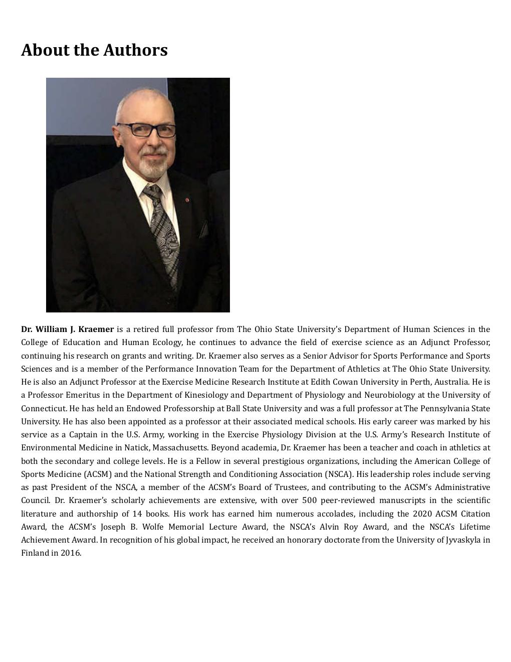 Preview page 8 of Exercise Physiology Integrating Theory and Application 4th Edition By William Kraemer, Steven Fleck, Michael Deschenes