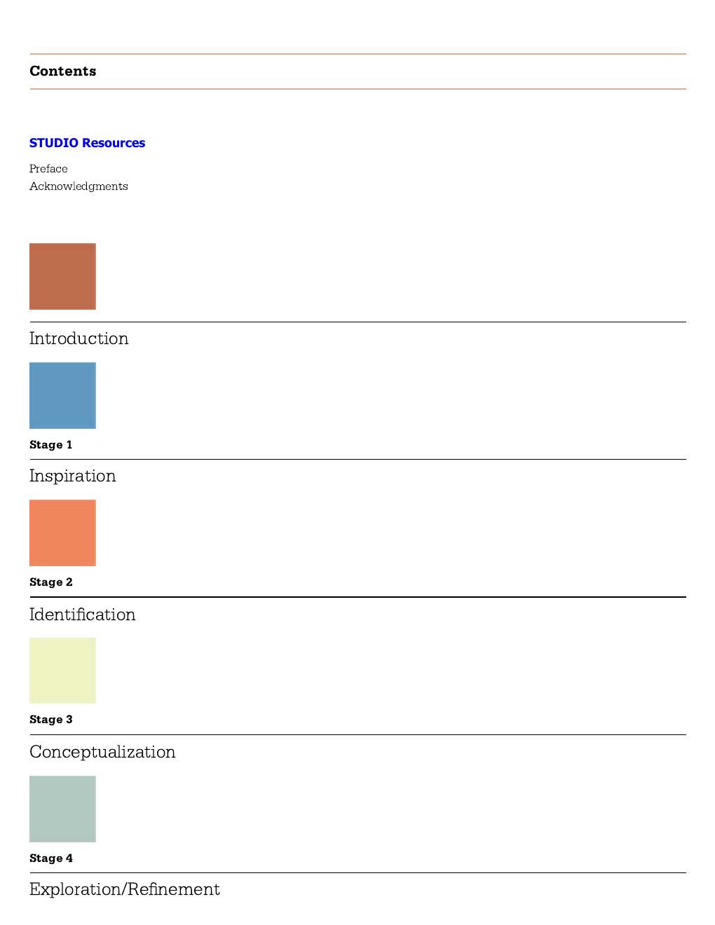 Preview page 5 of The Design Process with STUDIO 4th Edition By Karl Aspelund