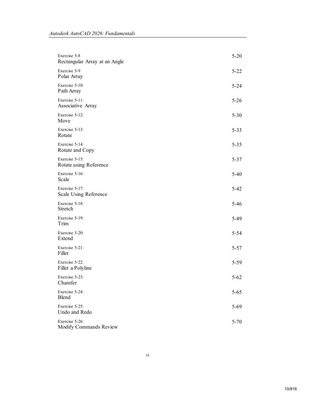 Preview page 10 of Autodesk AutoCAD 2026 Fundamentals 19th Edition By Elise Moss