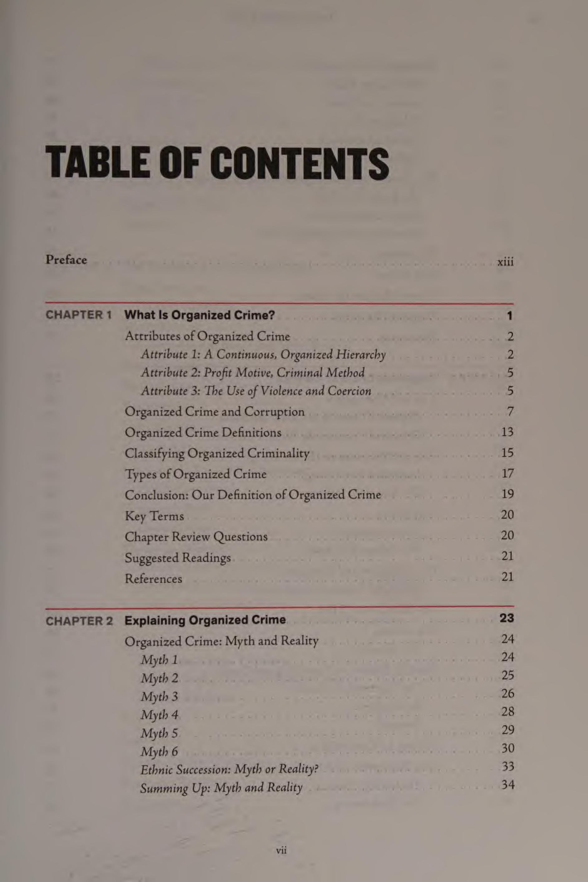 Preview page 7 of Organized Crime 1st Edition By Donald R. Liddick