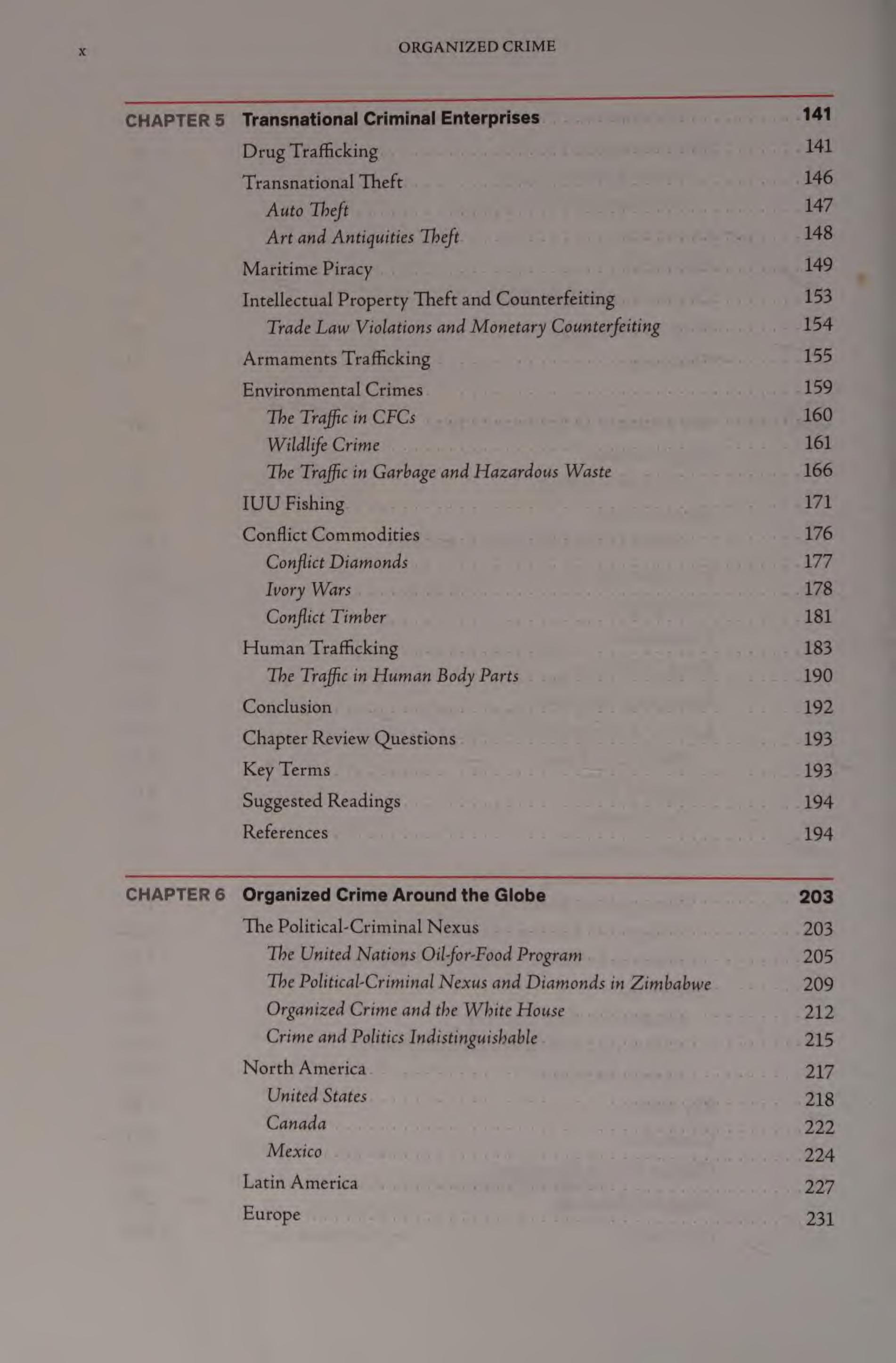 Preview page 10 of Organized Crime 1st Edition By Donald R. Liddick