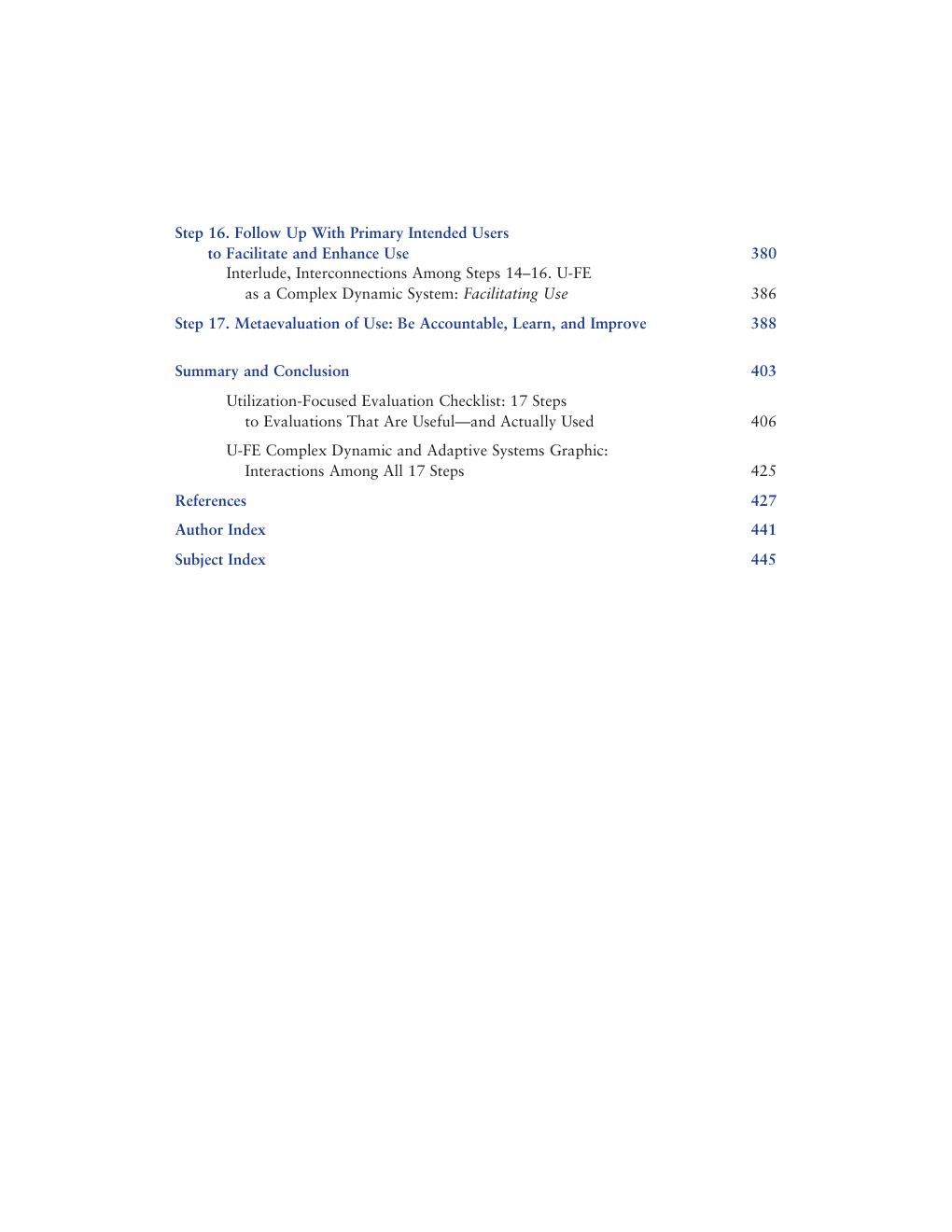Preview page 8 of Essentials of Utilization Focused Evaluation 1st Edition By Michael Quinn Patton