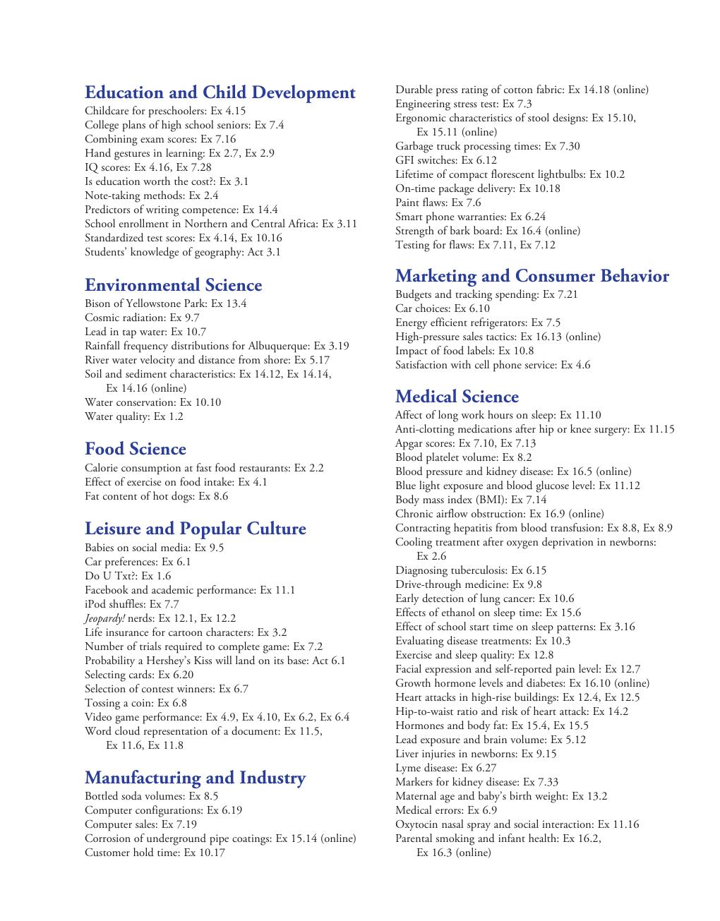 Preview page 4 of Introduction to Statistics and Data Analysis 6th Edition By Roxy Peck, Chris Olsen, Tom Short