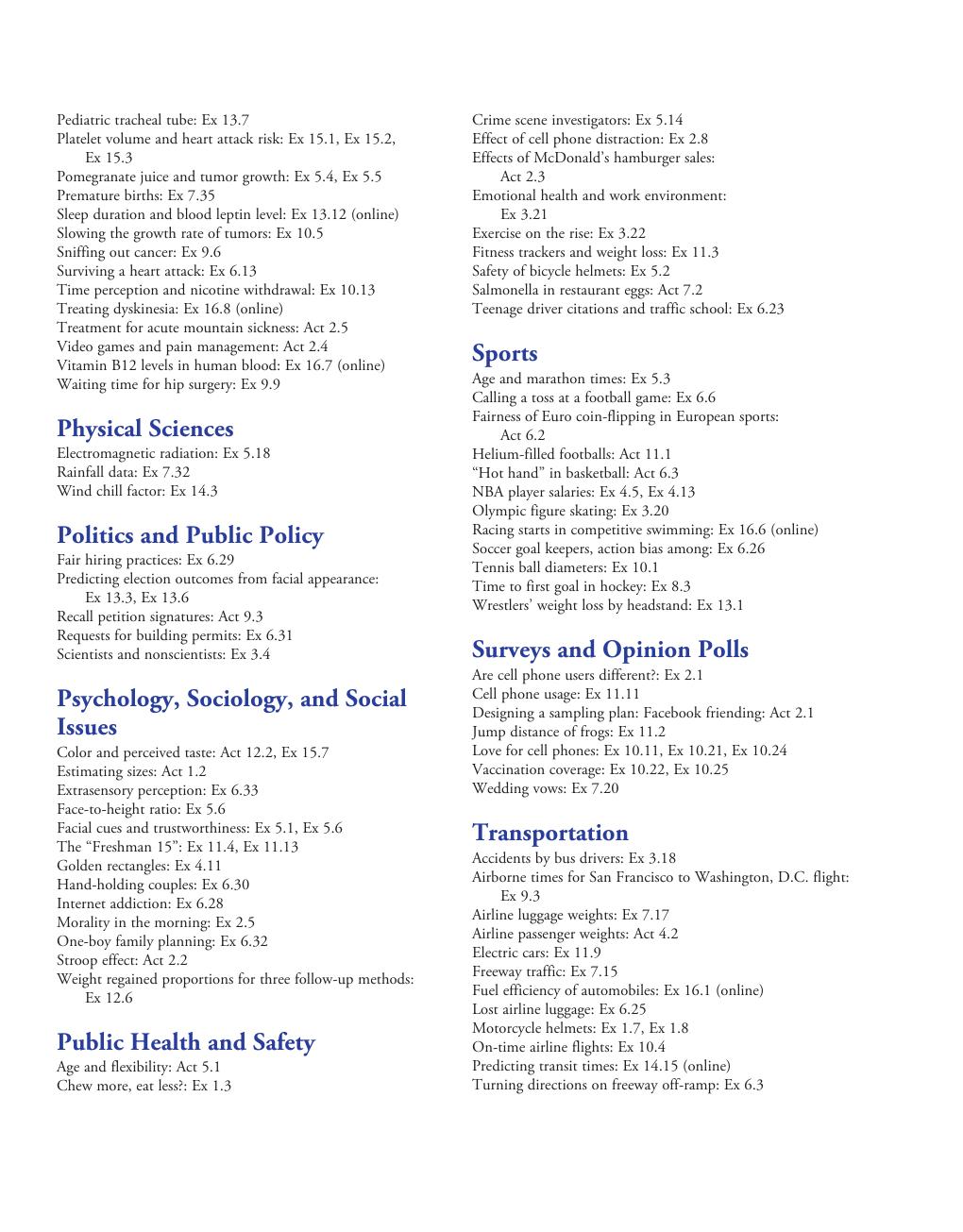 Preview page 5 of Introduction to Statistics and Data Analysis 6th Edition By Roxy Peck, Chris Olsen, Tom Short