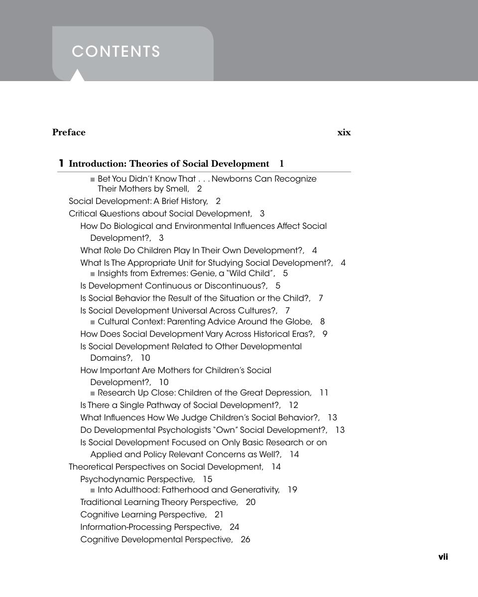 Preview page 9 of Social Development 3rd Edition By Ross Parke, Glenn Roisman, Amanda Rose