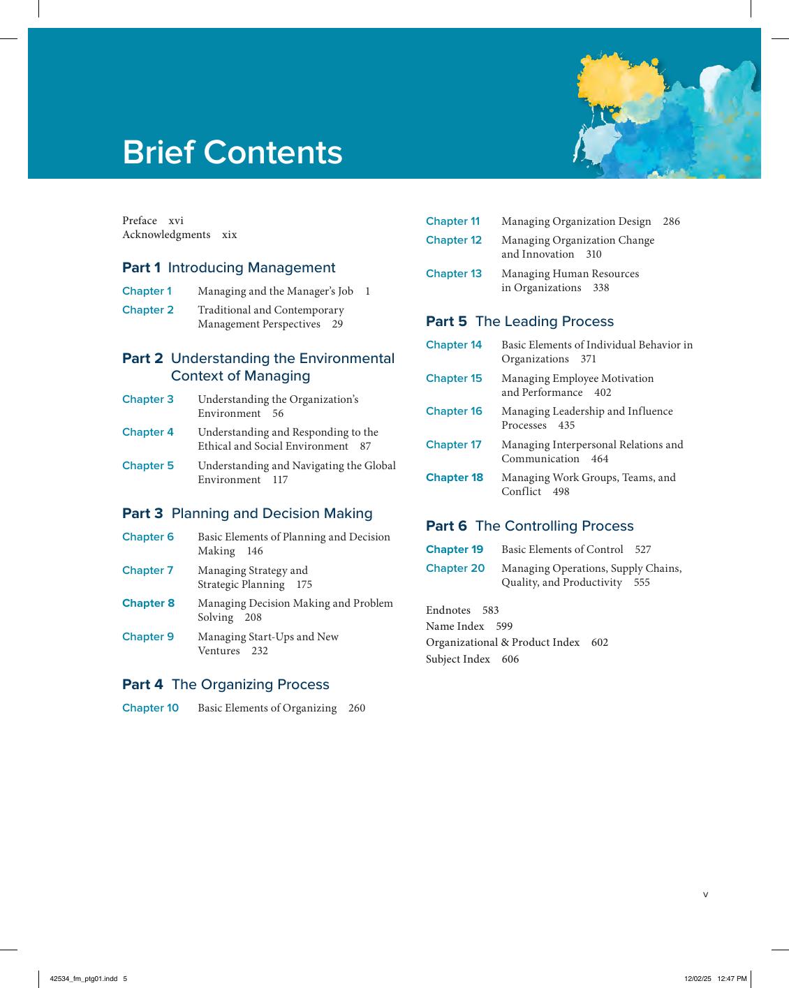 Preview page 6 of Management 14th Edition By Ricky Griffin
