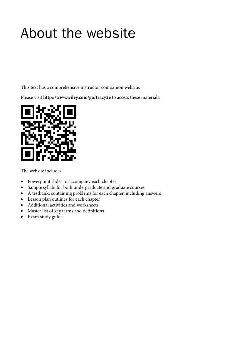 Preview page 4 of Qualitative Research Methods Collecting Evidence, Crafting Analysis, Communicating Impact 2nd Edition By Sarah Tracy