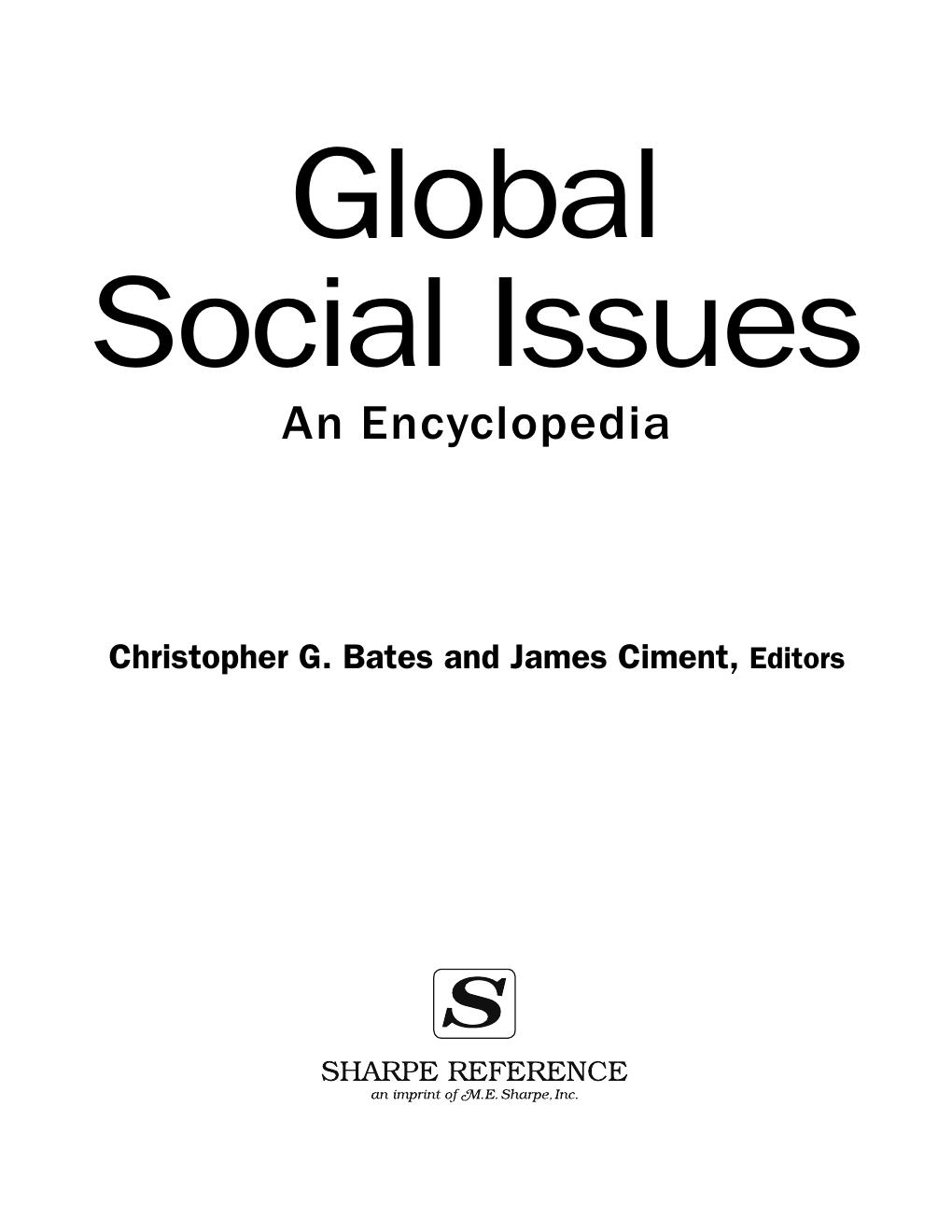 Preview page 2 of Global Social Issues An Encyclopedia By Christopher G. Bates, James Ciment eBook PDF