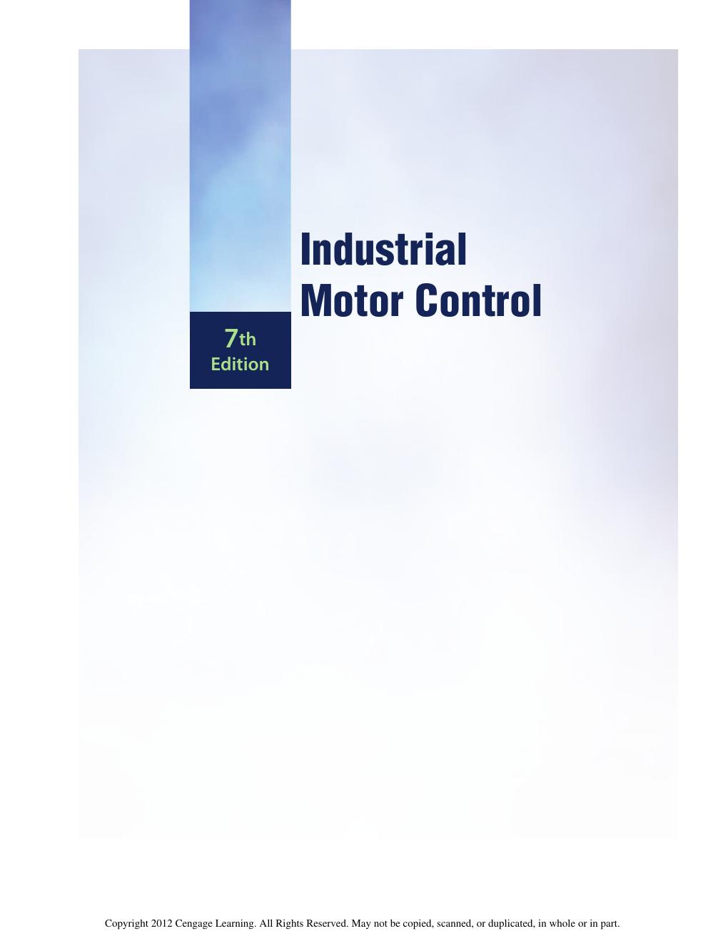 Preview page 3 of Industrial Motor Control 7th Edition By Stephen Herman eBook PDF