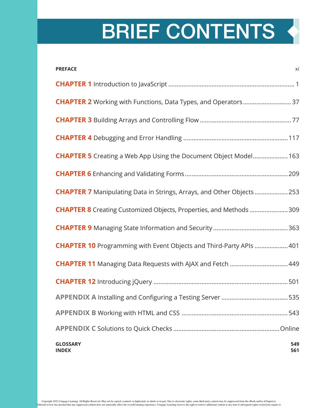 Preview page 5 of JavaScript for Web Warriors 7th Edition By Patrick Carey, Sasha Vodnik eBook PDF