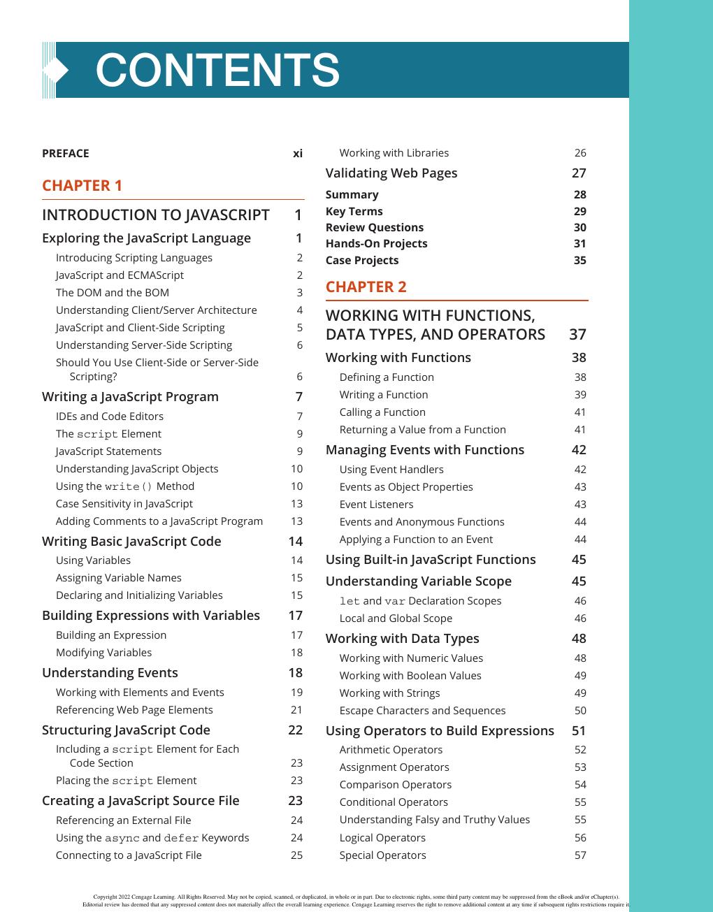 Preview page 6 of JavaScript for Web Warriors 7th Edition By Patrick Carey, Sasha Vodnik eBook PDF