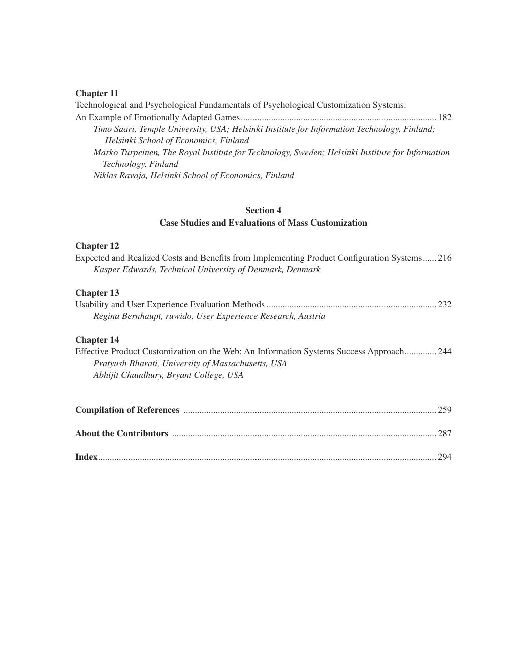 Preview page 8 of Mass Customization for Personalized Communication Environments Integrating Human Factors By Constantinos Mourlas, Panagi
