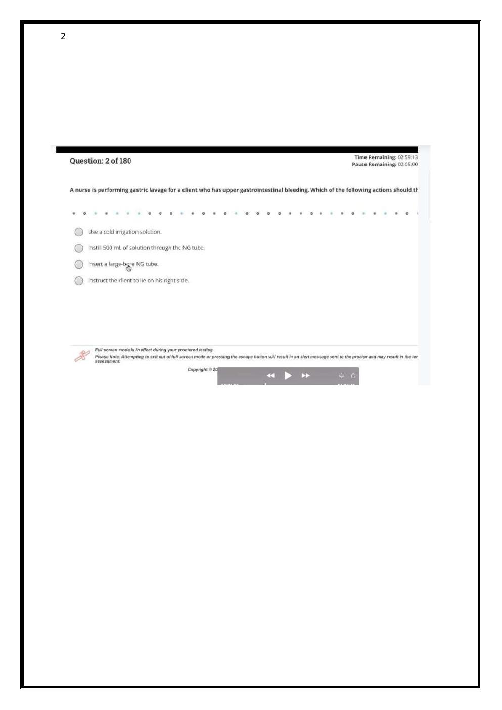 Preview page 2 of ATI PN COMPREHENSIVE PREDICTOR EXIT EXAM  WITH NGN