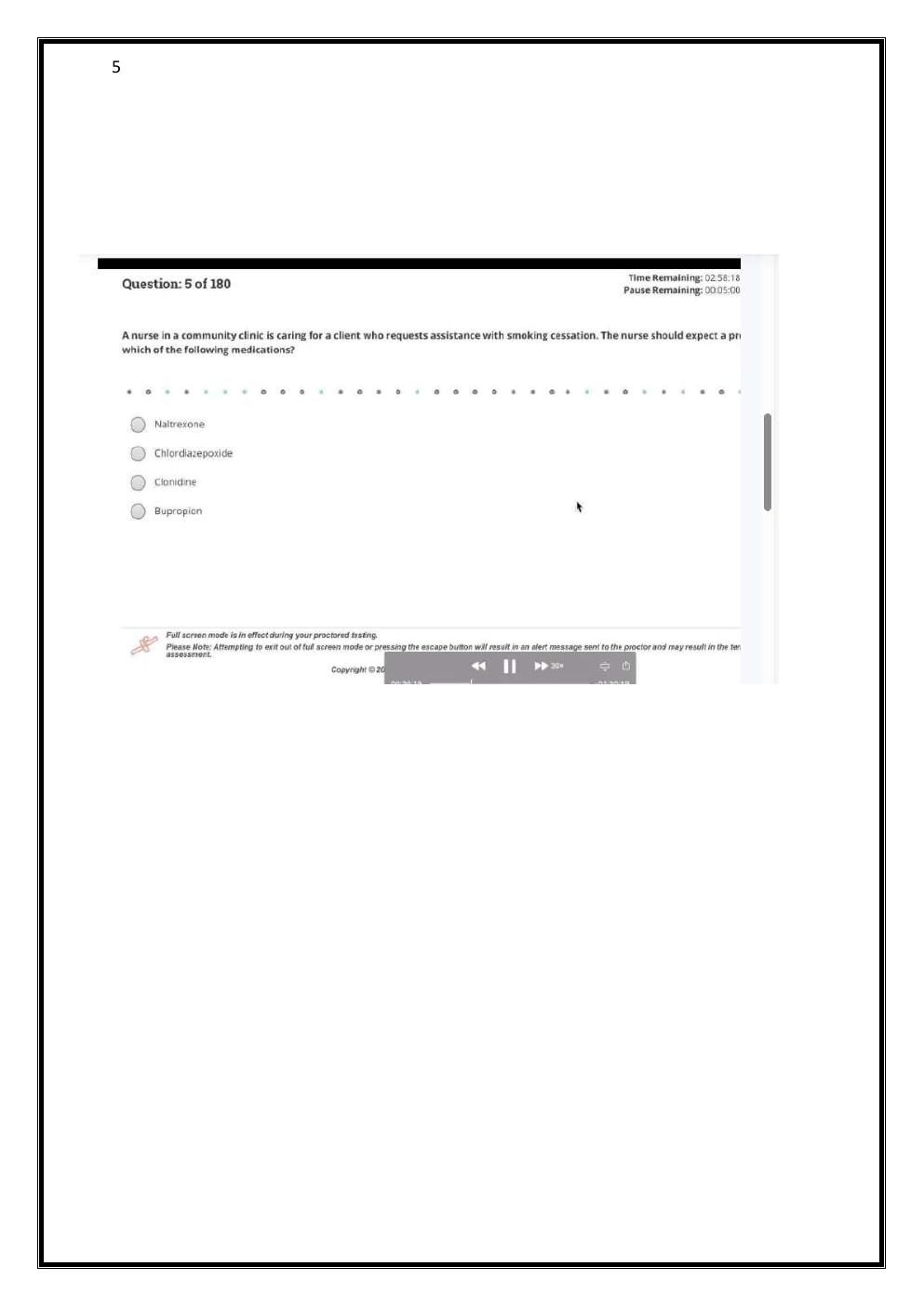 Preview page 5 of ATI PN COMPREHENSIVE PREDICTOR EXIT EXAM  WITH NGN