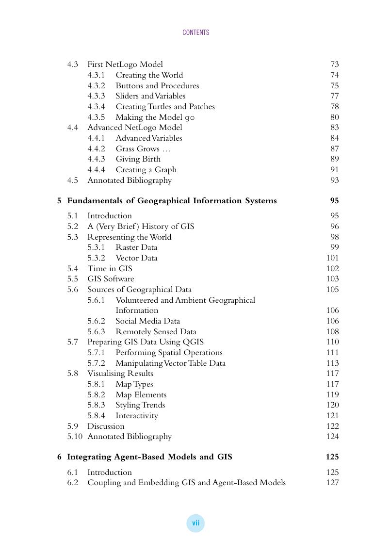 Preview page 8 of Agent Based Modelling and Geographical Information Systems A Practical Primer By Andrew Crooks, Nick Malleson, Ed Manley