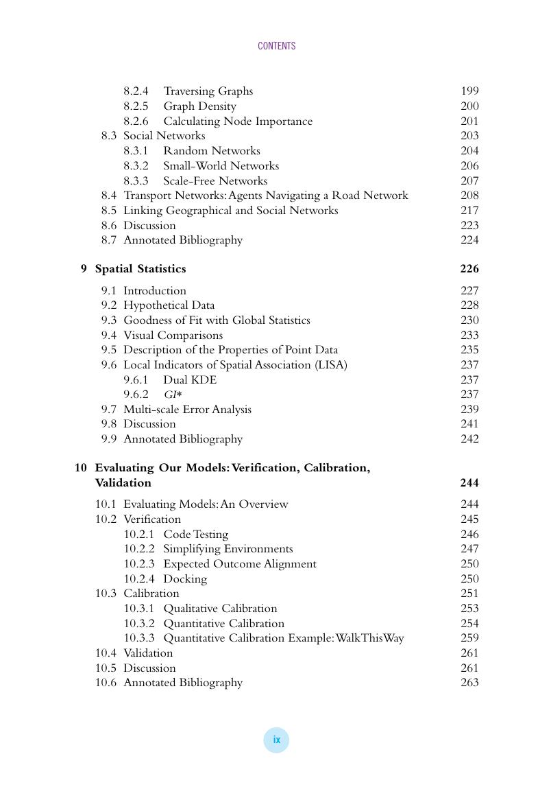 Preview page 10 of Agent Based Modelling and Geographical Information Systems A Practical Primer By Andrew Crooks, Nick Malleson, Ed Manley