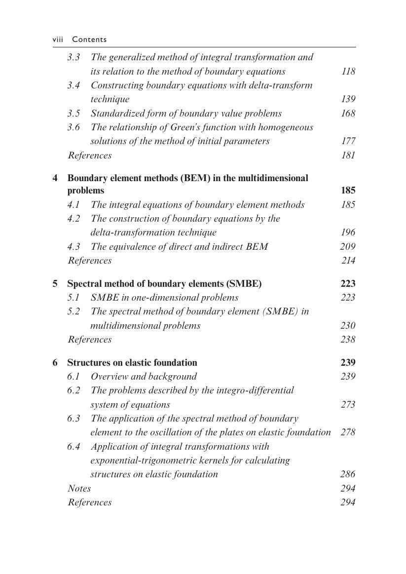Preview page 9 of Analysis of Structures on Elastic Foundation: Incorporating the Spectral Method of Boundary Elements By Levon Gregory Pe