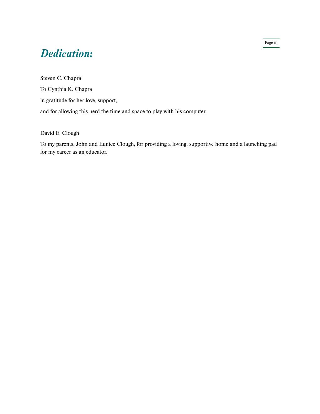 Preview page 4 of Applied Numerical Methods with Python for Engineers and Scientists 1st Edition (ISE) By Steven C. Chapra, David Clough
