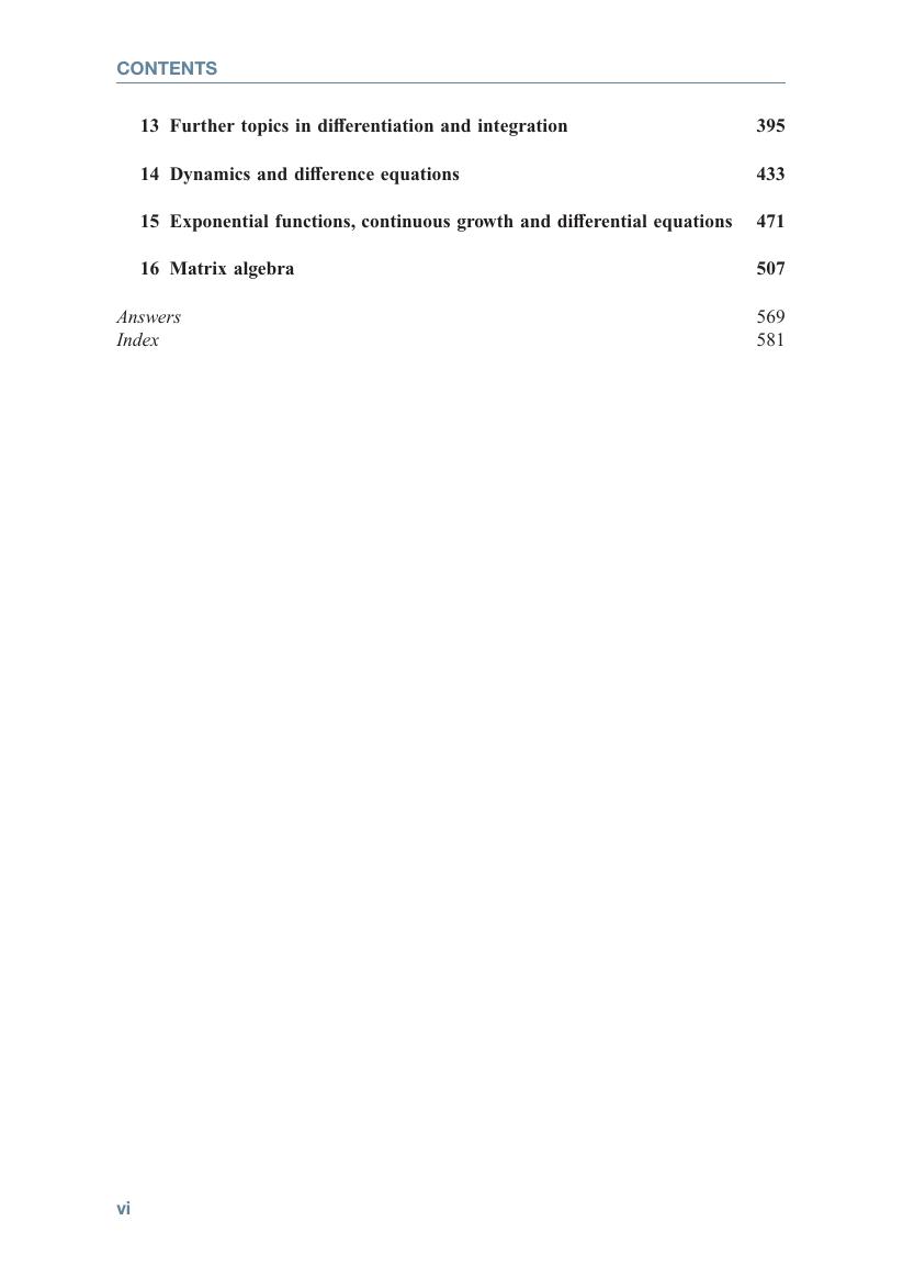 Preview page 7 of Basic Mathematics for Economists 4th Edition By Piotr Lis, Mike Rosser