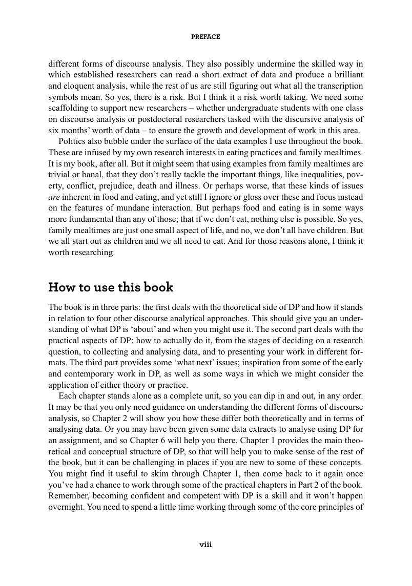 Preview page 9 of Discursive psychology theory method and applications By Sally Wiggins