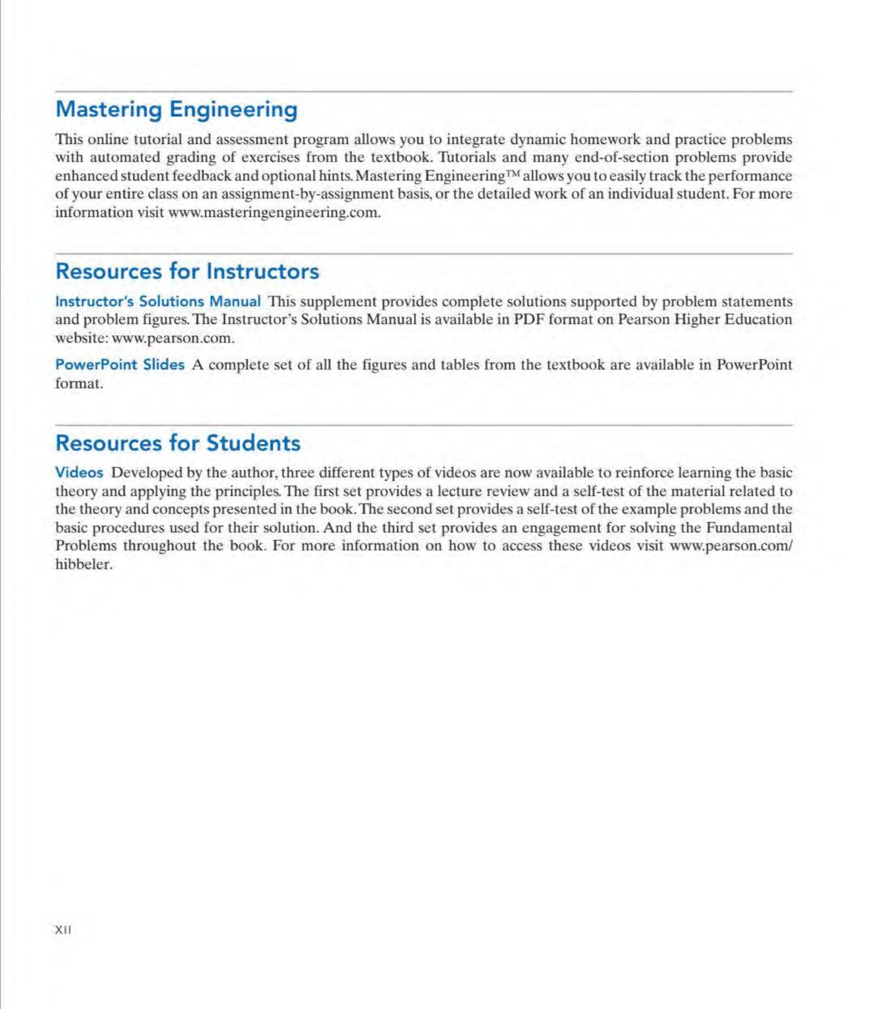 Preview page 9 of Engineering Mechanics Statics 15th Edition By Russell Hibbeler