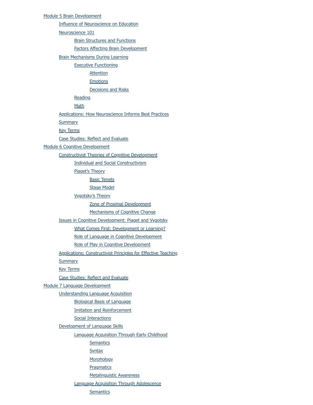Preview page 10 of EdPsych Modules 5th Edition By Cheryl Cisero Durwin, Marla Reese-Weber