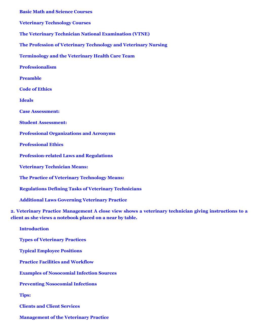 Preview page 6 of McCurnin's Clinical Textbook for Veterinary Technicians and Nurses 11th Edition By Oreta Samples, Paige Allen