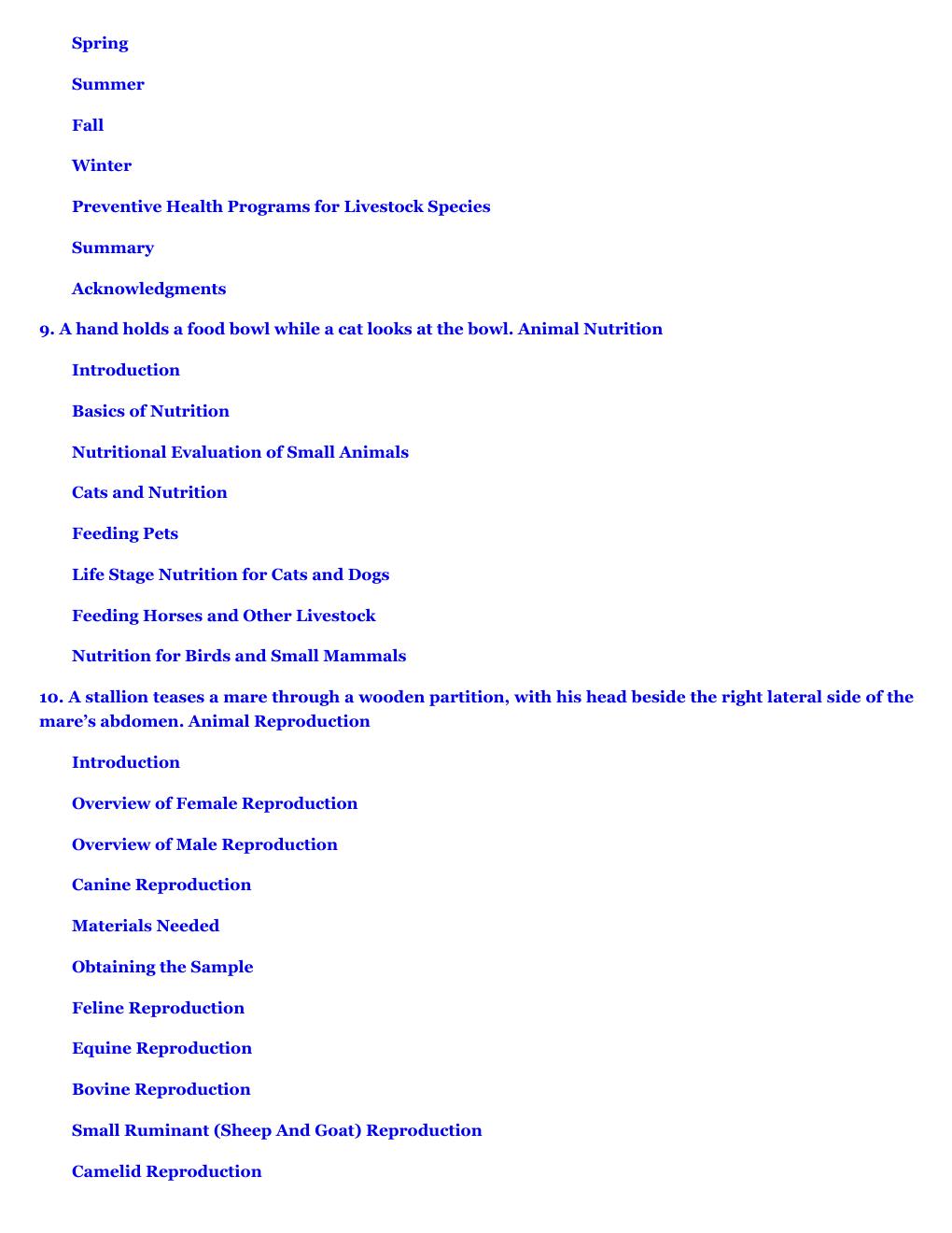 Preview page 10 of McCurnin's Clinical Textbook for Veterinary Technicians and Nurses 11th Edition By Oreta Samples, Paige Allen
