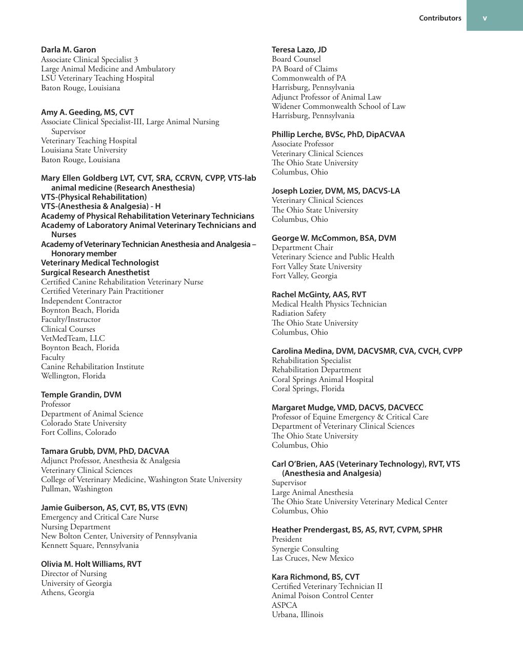 Preview page 9 of McCurnin's Clinical Textbook for Veterinary Technicians and Nurses 10th Edition By Joanna Bassert