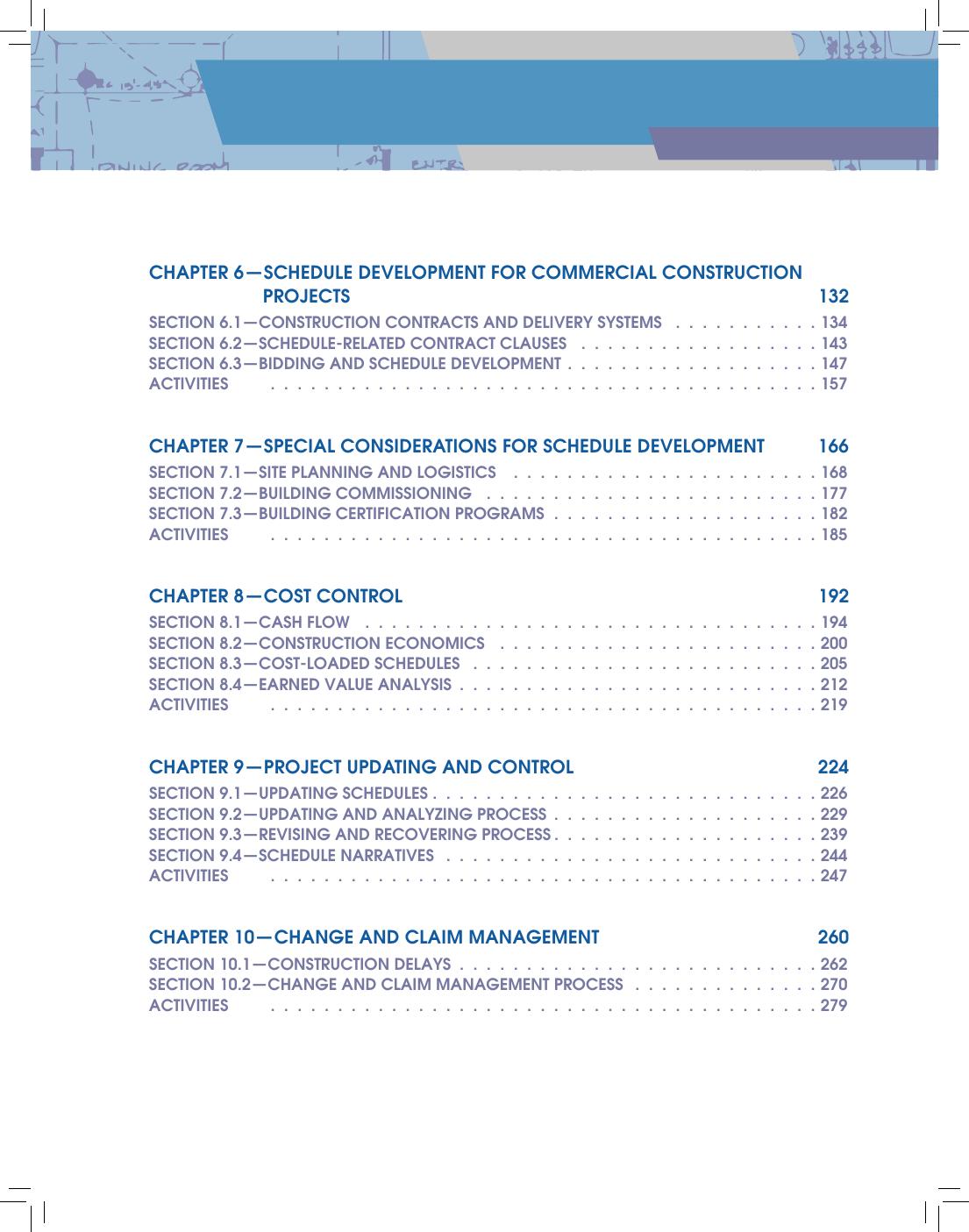 Preview page 6 of Planning, Scheduling, and Control of Construction Projects 1st Edition By Tom Stephenson