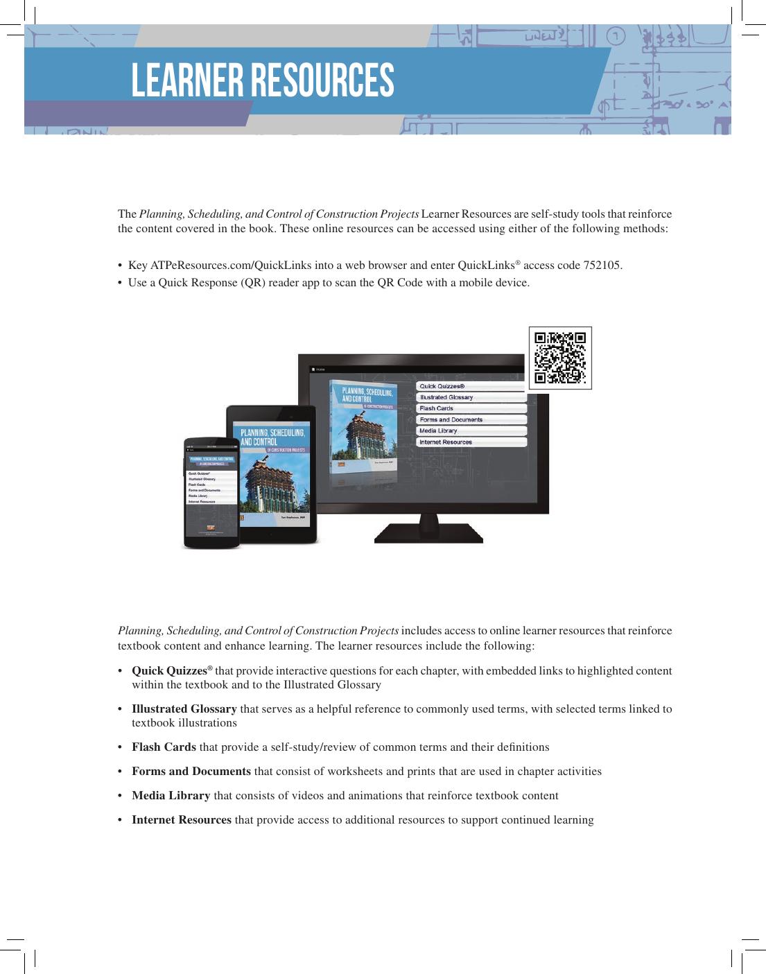 Preview page 9 of Planning, Scheduling, and Control of Construction Projects 1st Edition By Tom Stephenson