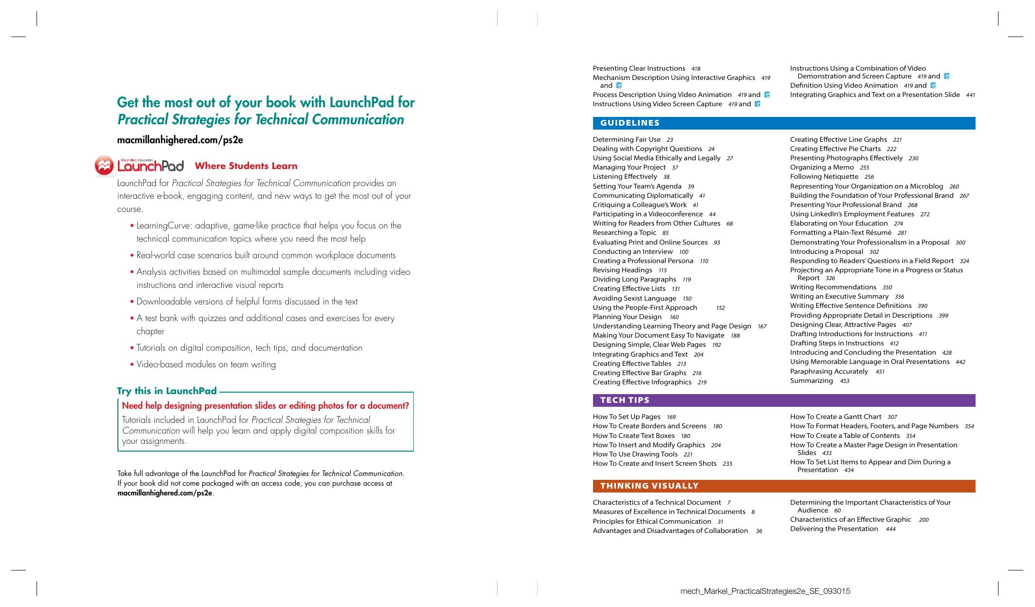 Preview page 2 of Practical Strategies for Technical Communication 2nd Edition By Mike Markel