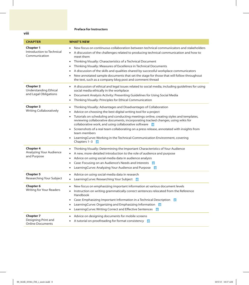 Preview page 10 of Practical Strategies for Technical Communication 2nd Edition By Mike Markel